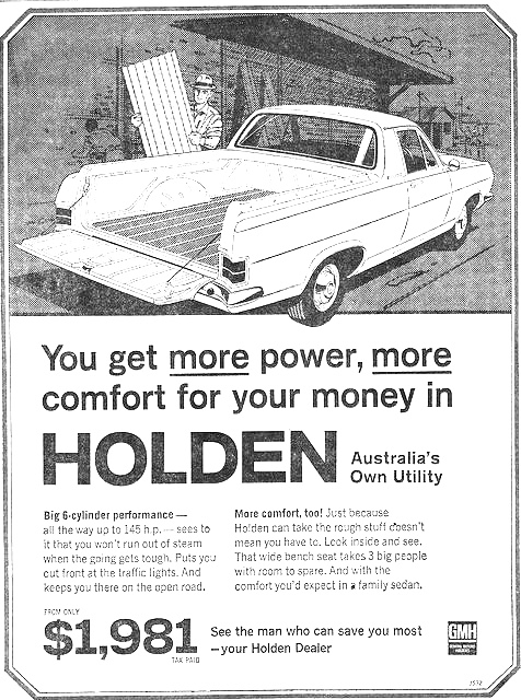 1967 Holden HR Ute